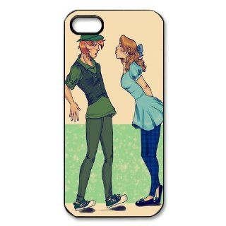Personalized Peter Pan and Tinkerbell Hard Case for Apple iphone 5/5s case AA438 Cell Phones & Accessories