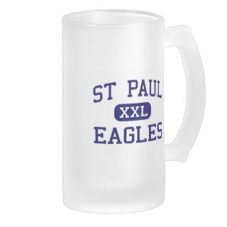 St Paul   Eagles   High School   Shiner Texas Mugs