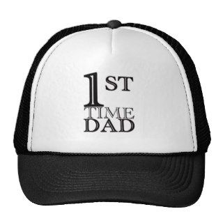 First time dad logo hat