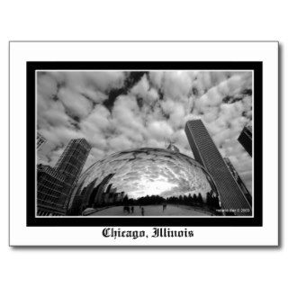 Black & White Chicago Postcards