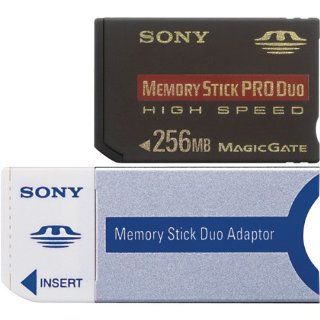 Sony 256MB MEMORY STICK PRO DUO HIGH SPEED ( MSXM 256N ) (Retail Package) Electronics