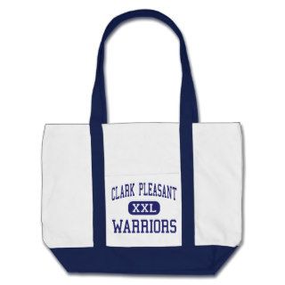 Clark Pleasant Warriors Middle Whiteland Tote Bags