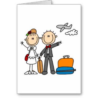 Honeymoon Time For The Bride And Groom Card