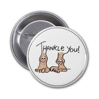 Personalized Thank You Gift Pinback Buttons