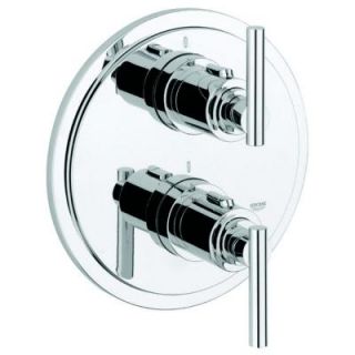 GROHE Atrio 2 Handle Grohtherm Thermostat Valve Trim Kit in Starlight Chrome (Valve Not Included) DISCONTINUED 19 168 000