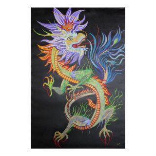 Chinese Dragon Posters