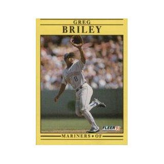 1991 Fleer #444 Greg Briley Sports Collectibles