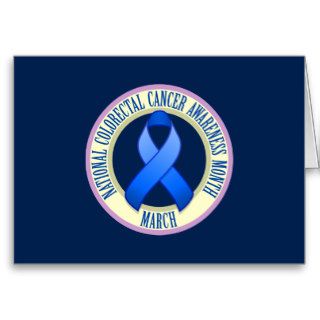 Colorectal Cancer Awareness Month Card
