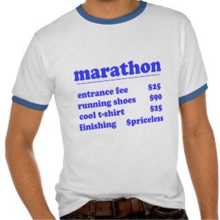 Funny marathon tee shirt