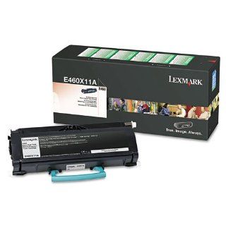 Lexmark   E460X21A Extra High Yield Toner, 15000 Page Yield, Black   LEXE460X21A Electronics