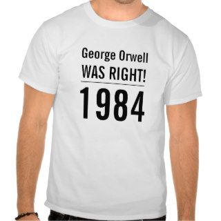 George Orwell 1984 T shirts