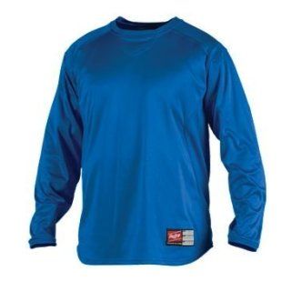 Bomark RUDFPRO L Rawlings Large Dugout Pullover   Royal  Sports Uniforms  Sports & Outdoors