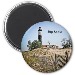 Big Sable Point Lighthouse Fridge Magnets