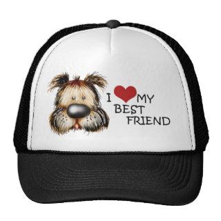 I Love My Best Friend Hat