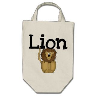 Lion T shirts and Gifts Tote Bag