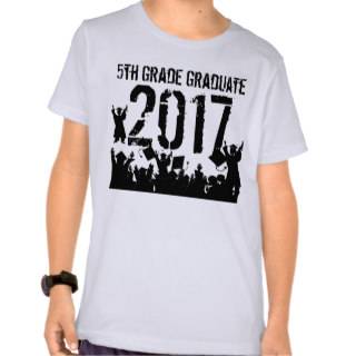 Class of 2017 5th Grade Grad T shirts