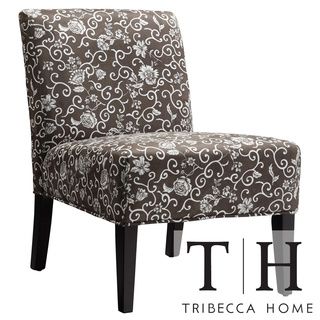 Tribecca Home Decor Floral print Lounge Chair Tribecca Home Chairs