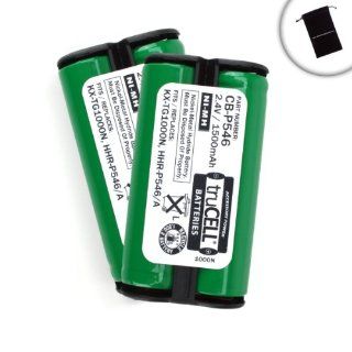 2 Pack AT&T   LUCENT 2401 / 2403 / 91077 / 5017 / BY03   Battery for select AT&T 3358, 3658, 462 Cordless Telephones   Includes Accessory Bag Electronics