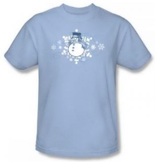 Winter Day Light Blue Adult Shirt GSA463 AT Fashion T Shirts Clothing