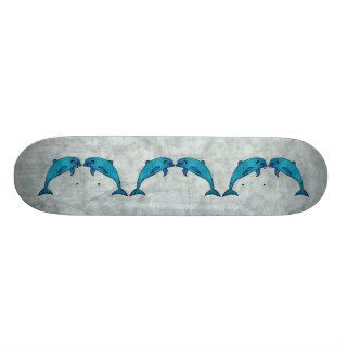 Dolphin Skate Board Deck