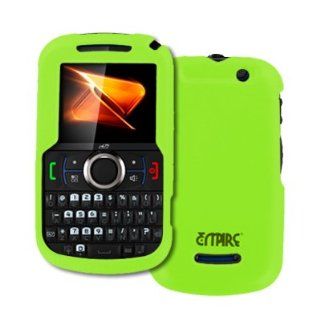 EMPIRE Neon Green Rubberized Hard Case Cover for Boost Mobile Motorola Clutch + I475 Cell Phones & Accessories