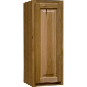 Hampton Bay 12x30x12 in. Wall Cabinet in Natural Hickory KW1230 NHK