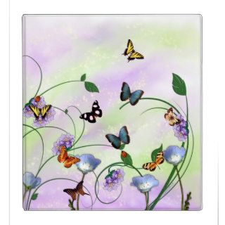 Butterfly Menagerie 3 Ring Binder