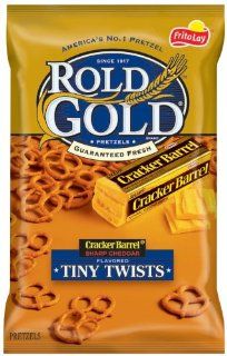 Rold Gold   Cheddar Tiny Twists   10 oz. bag  Pretzels  Grocery & Gourmet Food