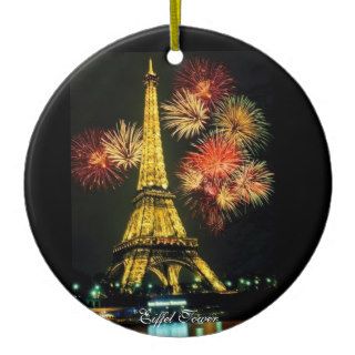 Eiffel Tower Christmas Tree Ornament