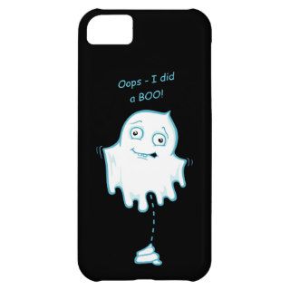 "Oops   I did a Boo" Halloween/Ghost Phone Case Case For iPhone 5C