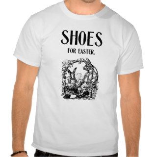 1905 Easter Bunny Shoe Ad Tshirts