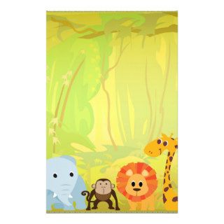 It's A Jungle Baby Shower Stationery