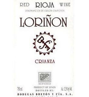 Bodegas Breton Rioja Lorinon Crianza 2008 750ML Wine