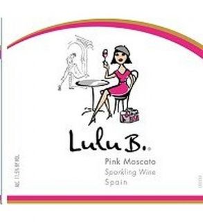 Lulu B Moscato Pink Sparkling 750ML Wine