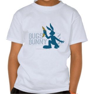 Bugs Bunny Holding Carrot Graphic Tshirt