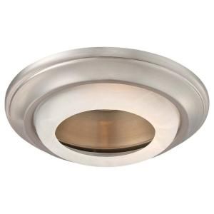 Minka Lavery Brushed Nickel Trim for 6 in. Recessed Can 2718 84