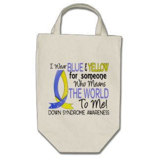 Means The World To Me Down Syndrome Tote Bag