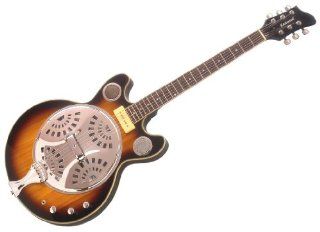 Eastwood Delta 6 Guitar   Sunburst Musical Instruments