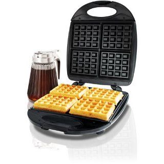 General Electric 4 Square Belgian Waffle Maker Electric Waffle Irons Kitchen & Dining