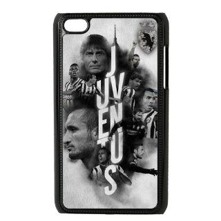 Custom Your Own Popular FC Juventus logo Ipod Touch 4 Case Cover Best Christmas Gift For Friends and Family Electronics