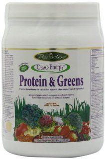 Paradise Herbs Orac Energy Protein Powder, Greens, 454 Gram Health & Personal Care