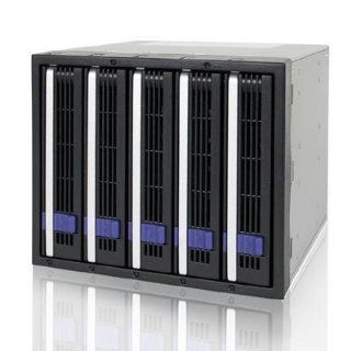 New Icy Dock Mb455spf B 5 Bays SATA Ii Enclosure 3.5inch 3H Front Accessible Hot Swappable Computers & Accessories