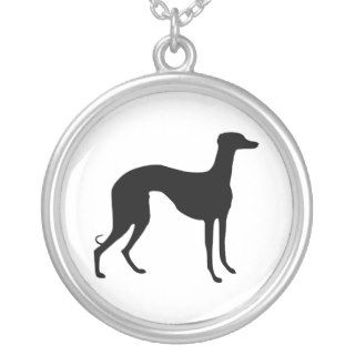 Greyhound Silhouette Custom Jewelry