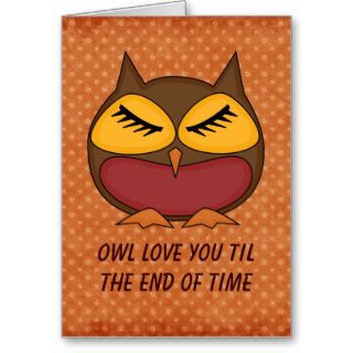 Owl Love You Greeting Cards