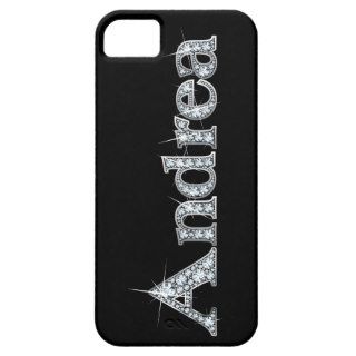 Andrea "Diamond" Bling Custom Name Case Mate Case iPhone 5 Covers