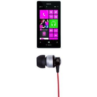 Nokia Lumia 521 (T Mobile) and Nuforce NE 600X RED High Efficiency In Ear Headphones   Red Cell Phones & Accessories