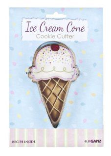 Ice Cream Cone Cookie Cutter   Ganz Birthday Cookie Cutter Toys & Games