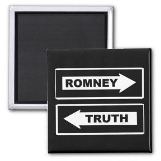 Truth One Way   Romney Another Magnet