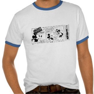 Mickey & Friends Mickey Mouse comic strip Tshirts