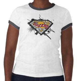 Superman, Logo with letters Tee Shirts